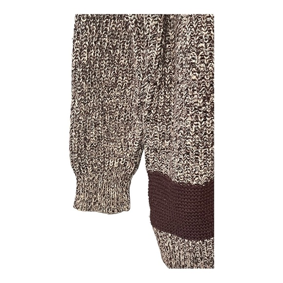 BDG Zoe Sweater Borrowed From The Boys Slouchy Oversized Crew Neck Cotton Blend - Picture 9 of 11